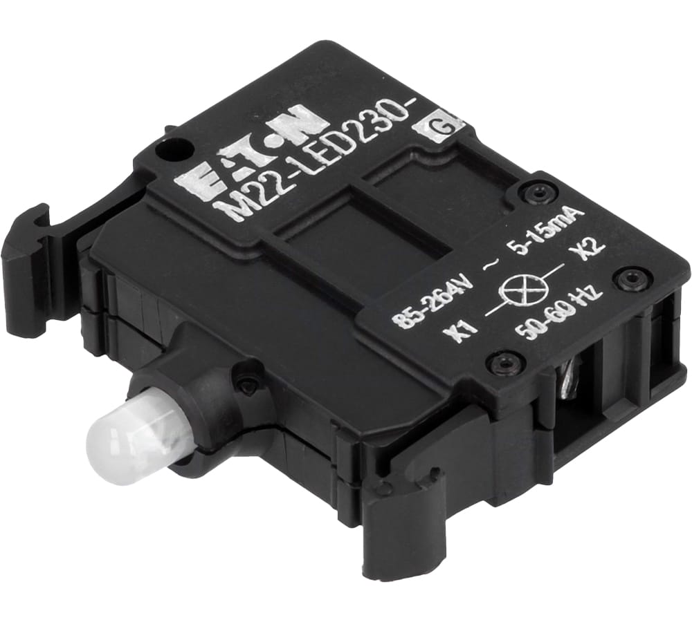 چراغ سیگنال رنگ سبز 220 ولت ایتون کد M22-LED230-G چراغ سیگنال رنگ سبز 220 ولت ایتون کد M22-LED230-G